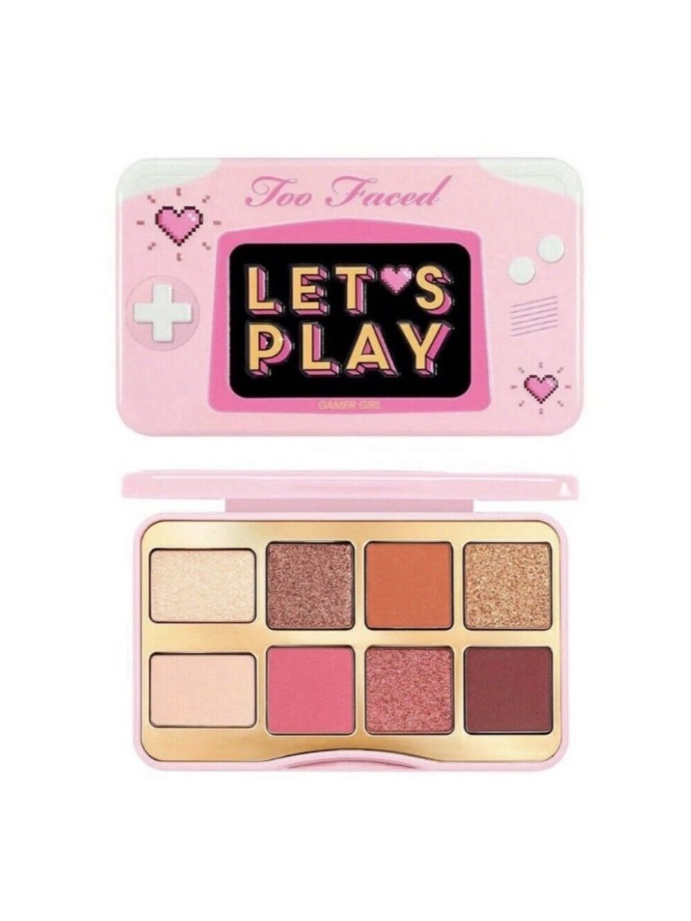 Too Faced LETS PLAY On The Fly Eye Shadow Palette LIMITED EDITION - NIB